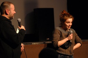 Jeudi 11 février, les membres des jurys sont présentés au Théâtre : la comédienne Solène Rigot est présidente du jury lycéen