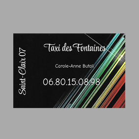 Taxi des Fontaines